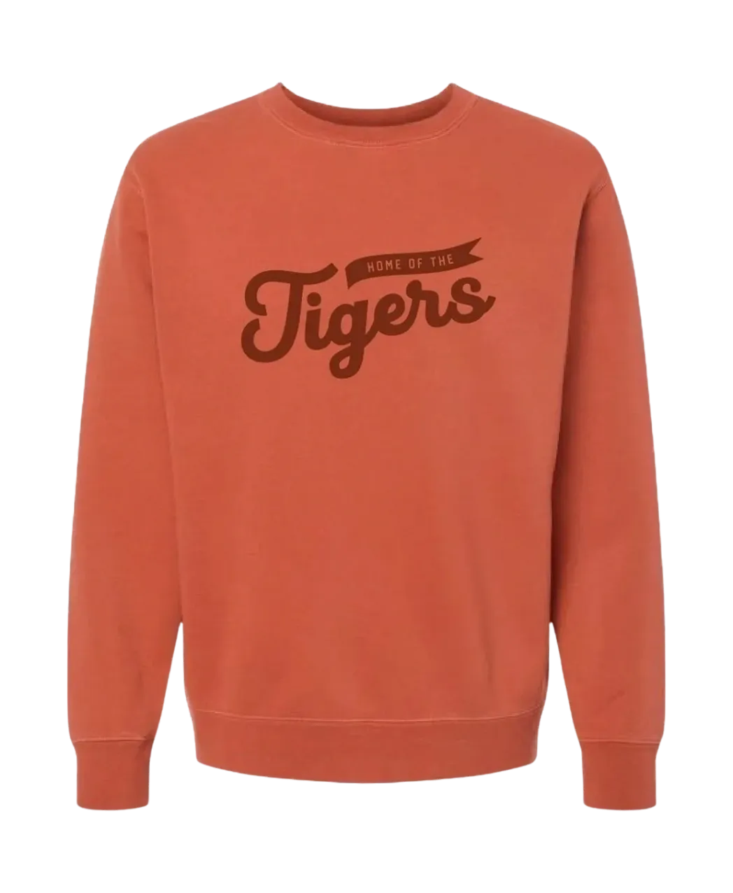 Image of Home of the Tigers Crewneck - Amber